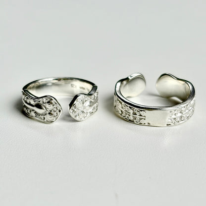Silver925 plain ring 16