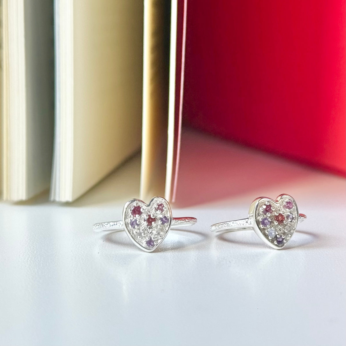 Heart design ring 1