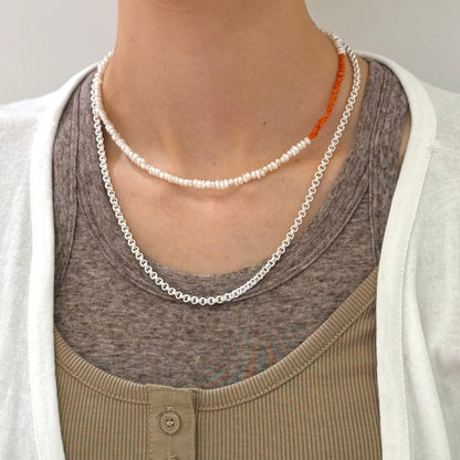 Brass Stone necklace
