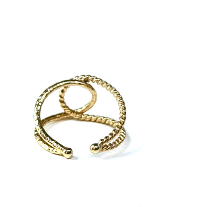 Brass plain ring 21