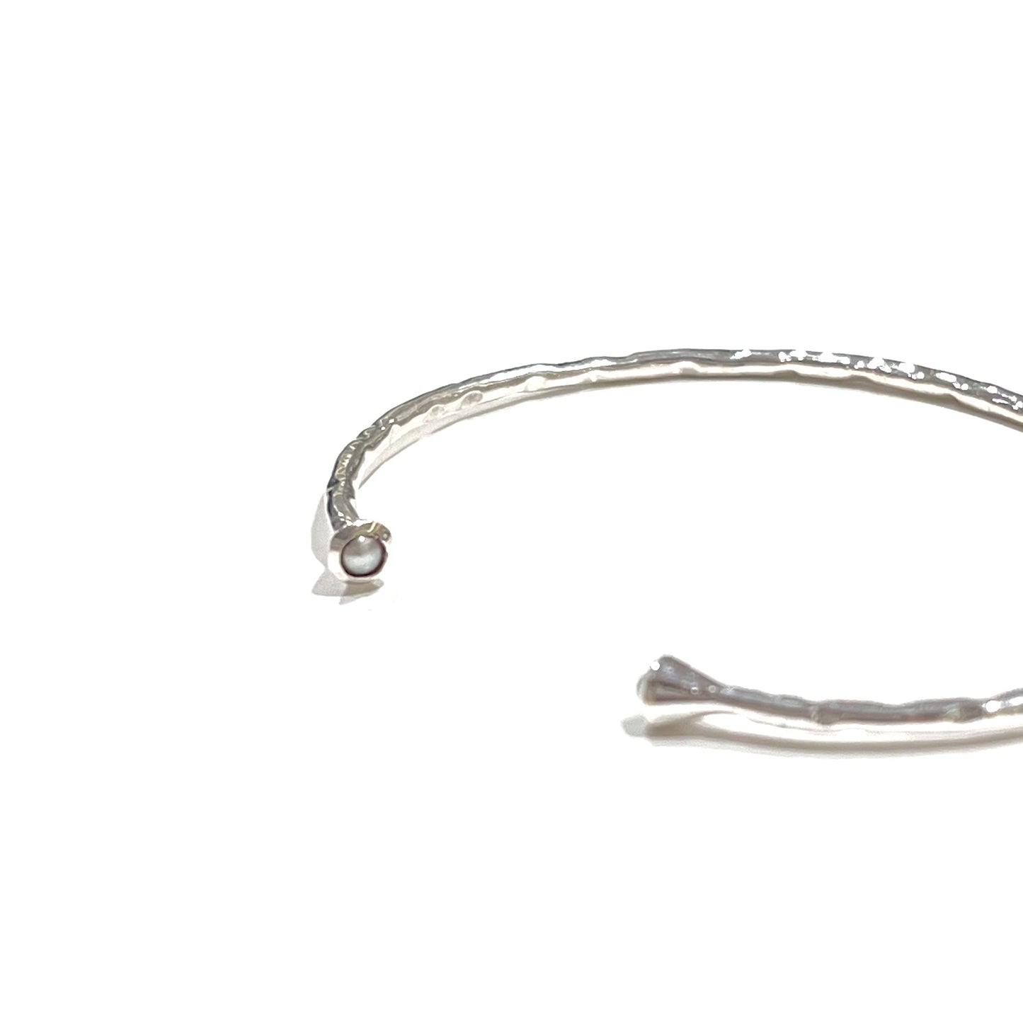 Silver925 2stone bangle