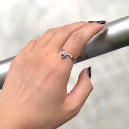 Silver925 V design ring 7