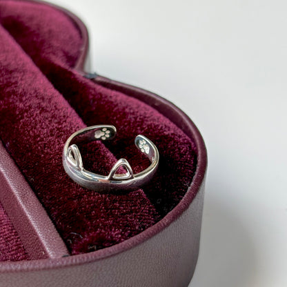 Cat plain ring 3