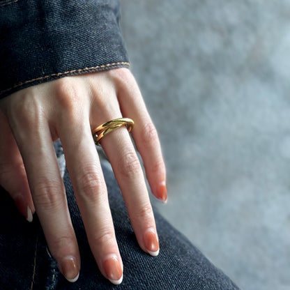 Brass plain ring 36