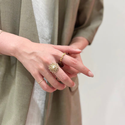 Brass plain ring 19
