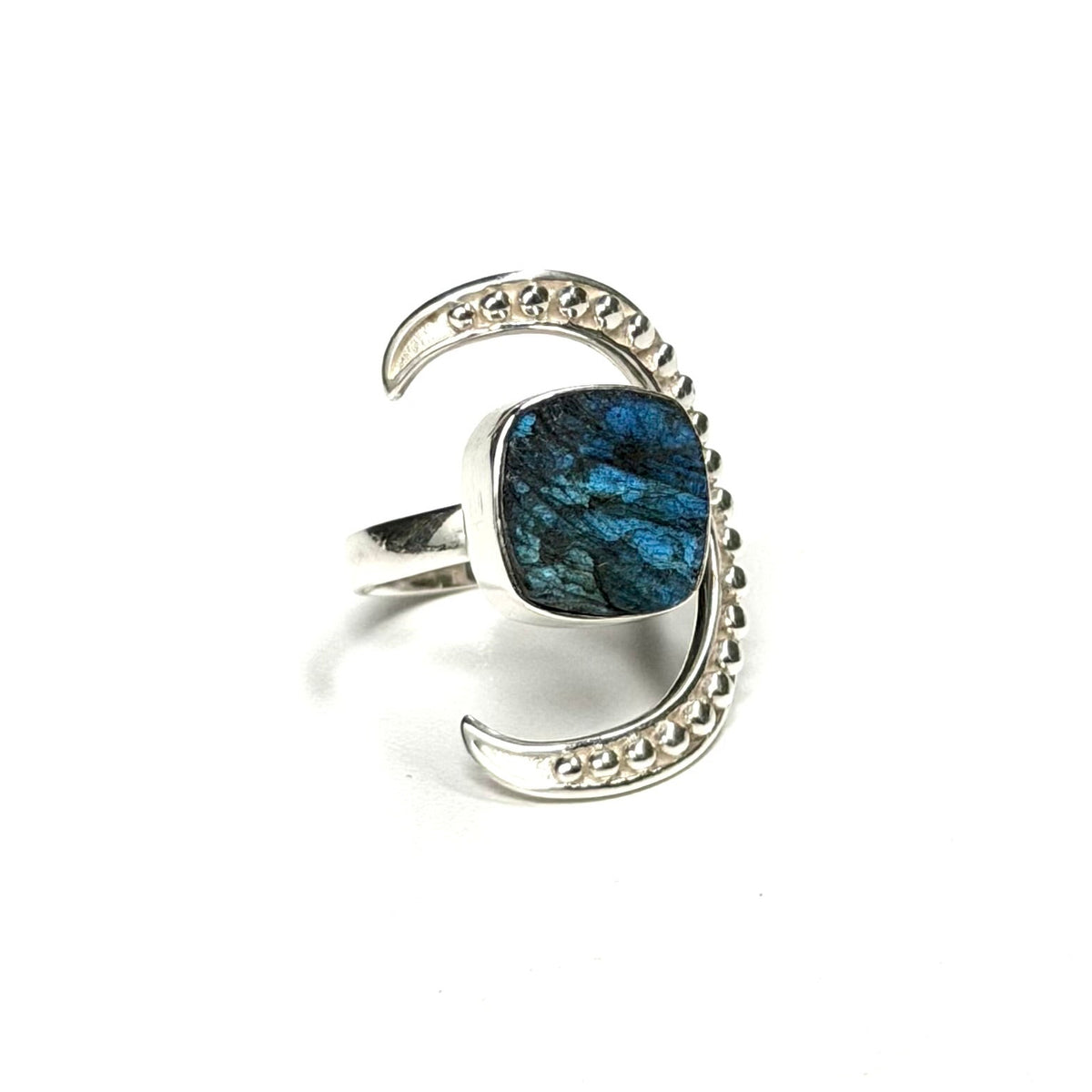 Labradorite ring 10