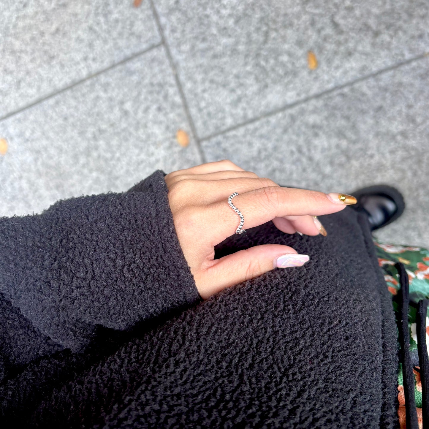 Silver925 plain ring 99