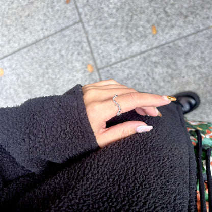 Silver925 plain ring 99