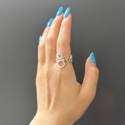 Silver925 plain ring 42
