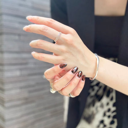 Silver925 plain ring 47