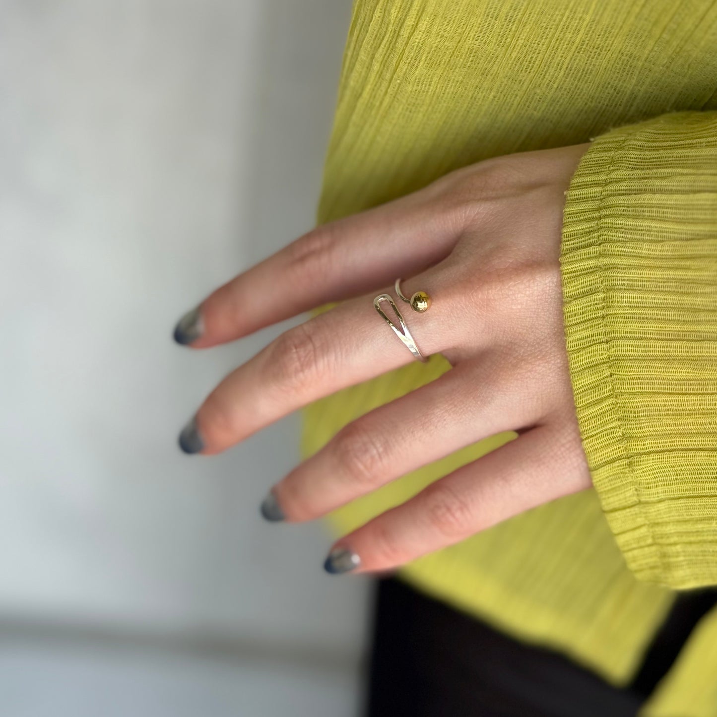 Mix plain ring 4〈Ball〉