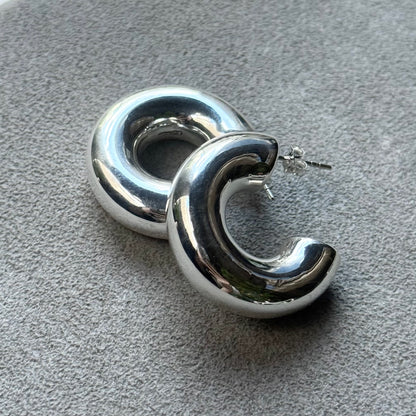 Silver925 hoop pierce 2