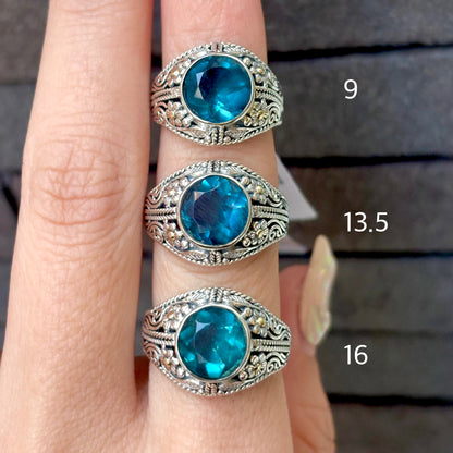 《 FUKUOKA limited 》【Biju mam poco】Blue Fluorite ring