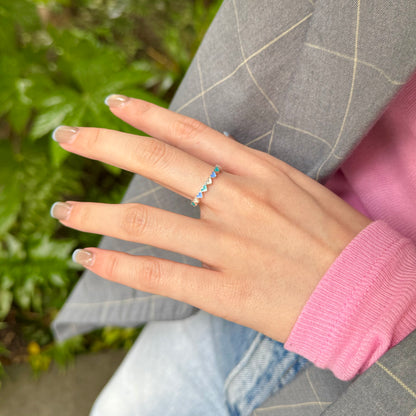 〈横浜限定〉Heart enamel ring