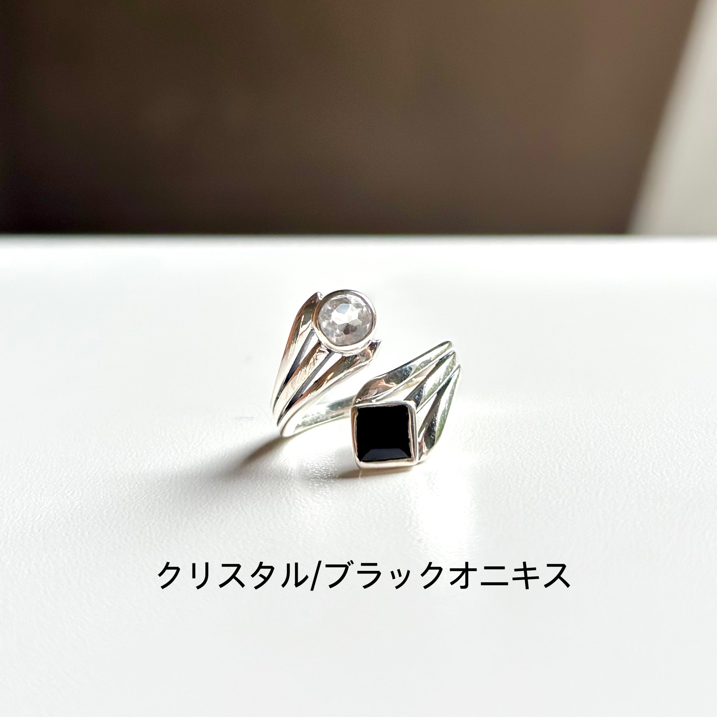 Silver925 2stone ring 13