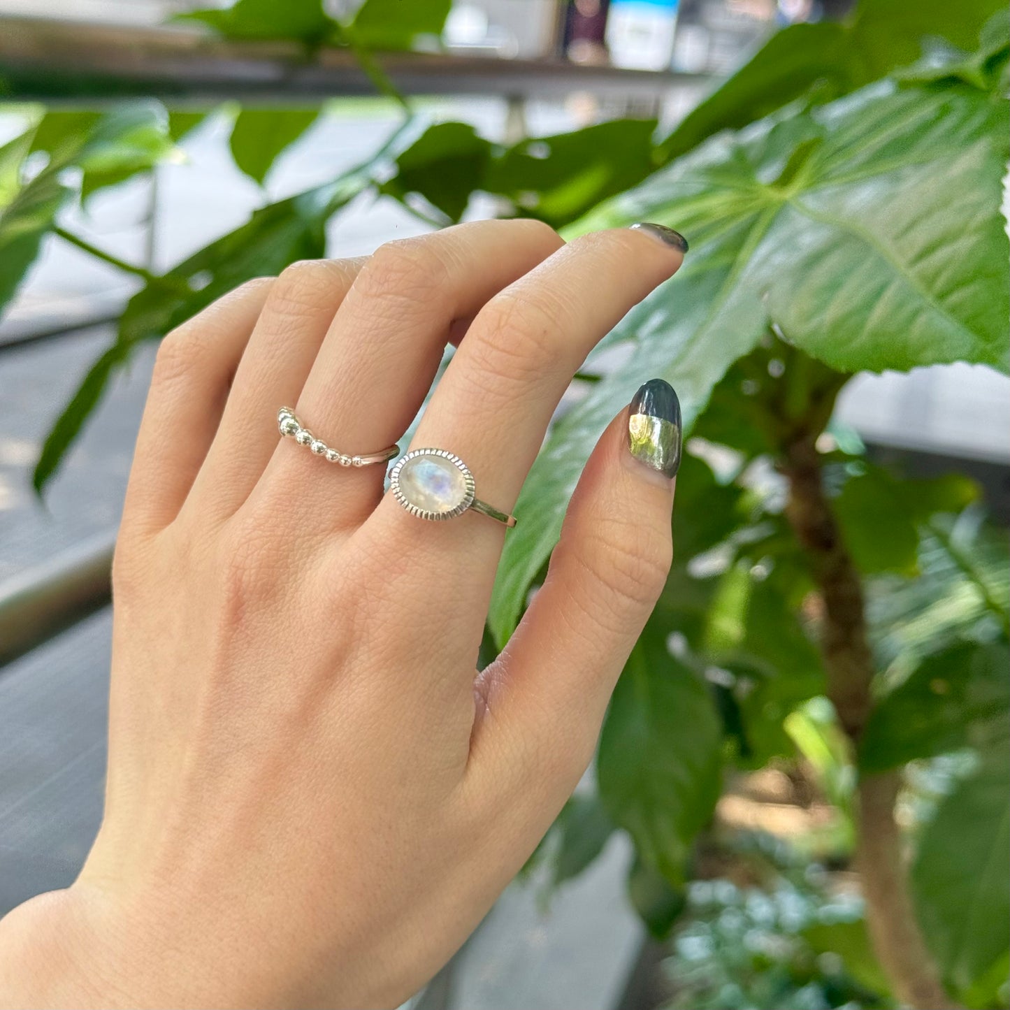 Silver925 1stone ring 8