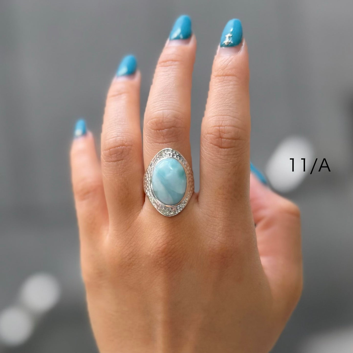 Larimar ring