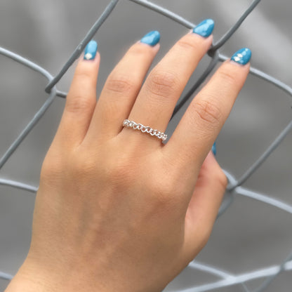 Silver925 plain ring 34