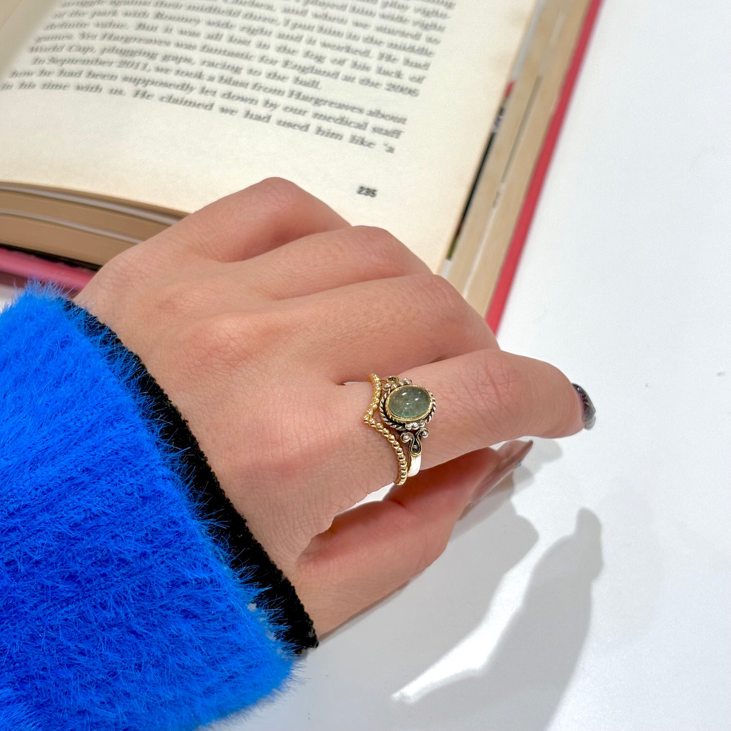 Brass plain ring 46