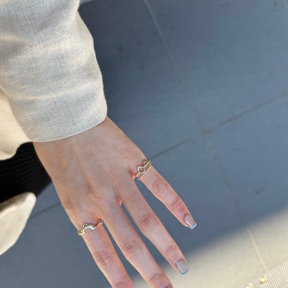 Silver925 plain ring 13