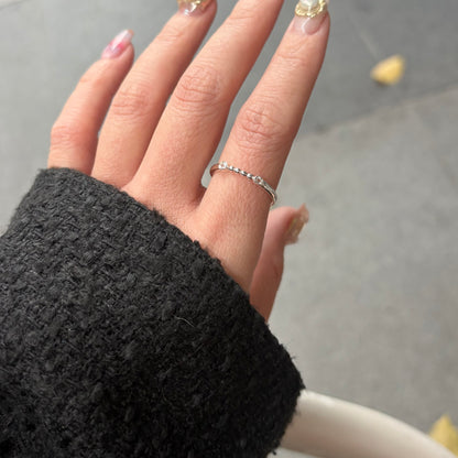 White topaz ring 1