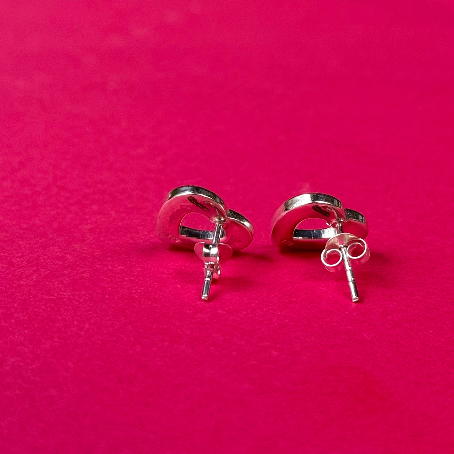 Silver925 plain pierce〈Heart〉