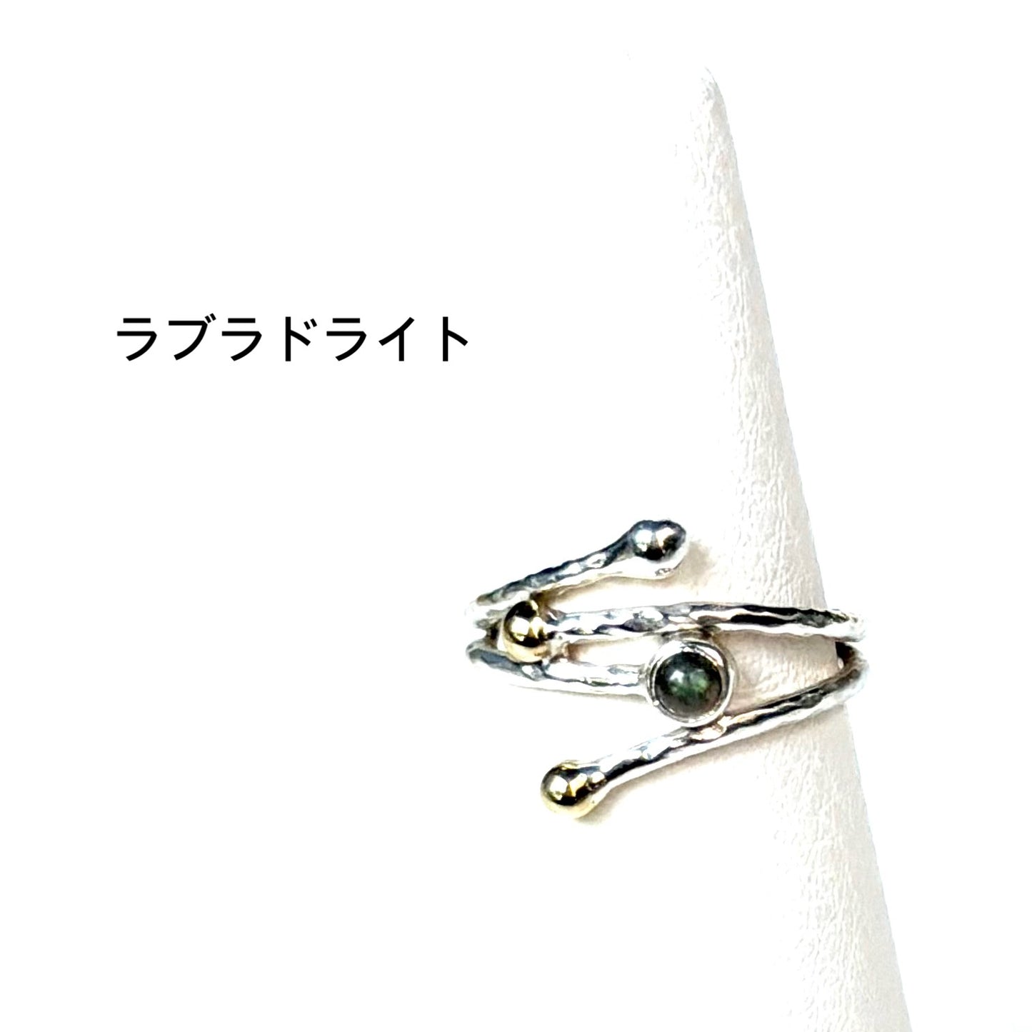 Silver925×brass design ring 20