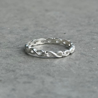 Star plain ring 9