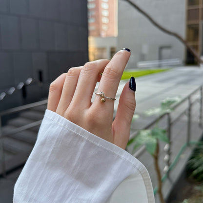 Mix plain ring〈Ball〉