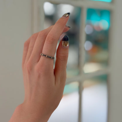 【Bijumam poco】Silver925×18K plain  ring 3