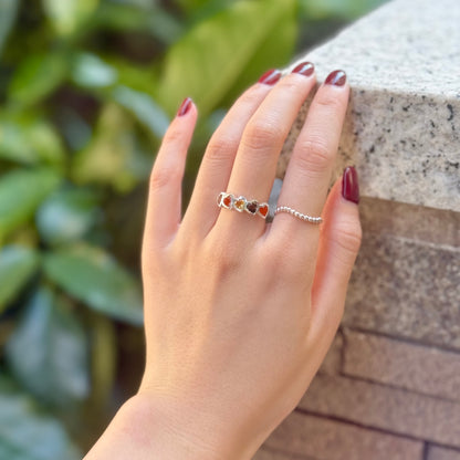 Heart design ring 2