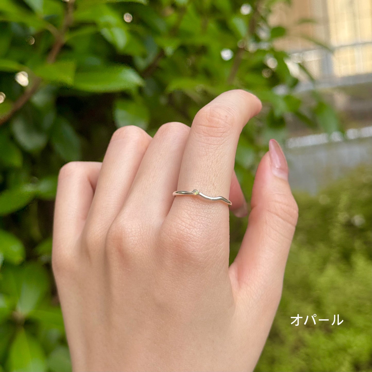 Silver925 wave ring 1