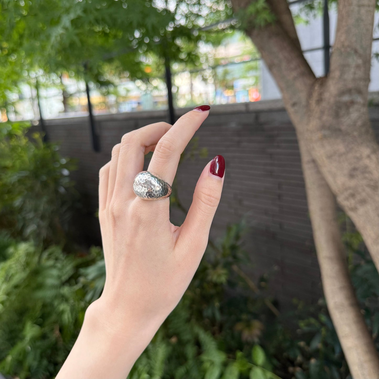 Silver925 plain ring 104