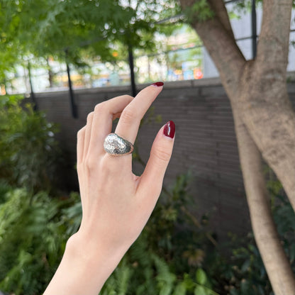 Silver925 plain ring 104