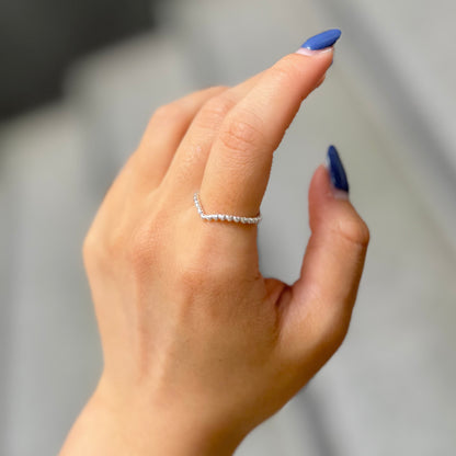 Heart plain ring 82