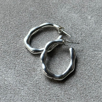 Silver925 hoop pierce 5