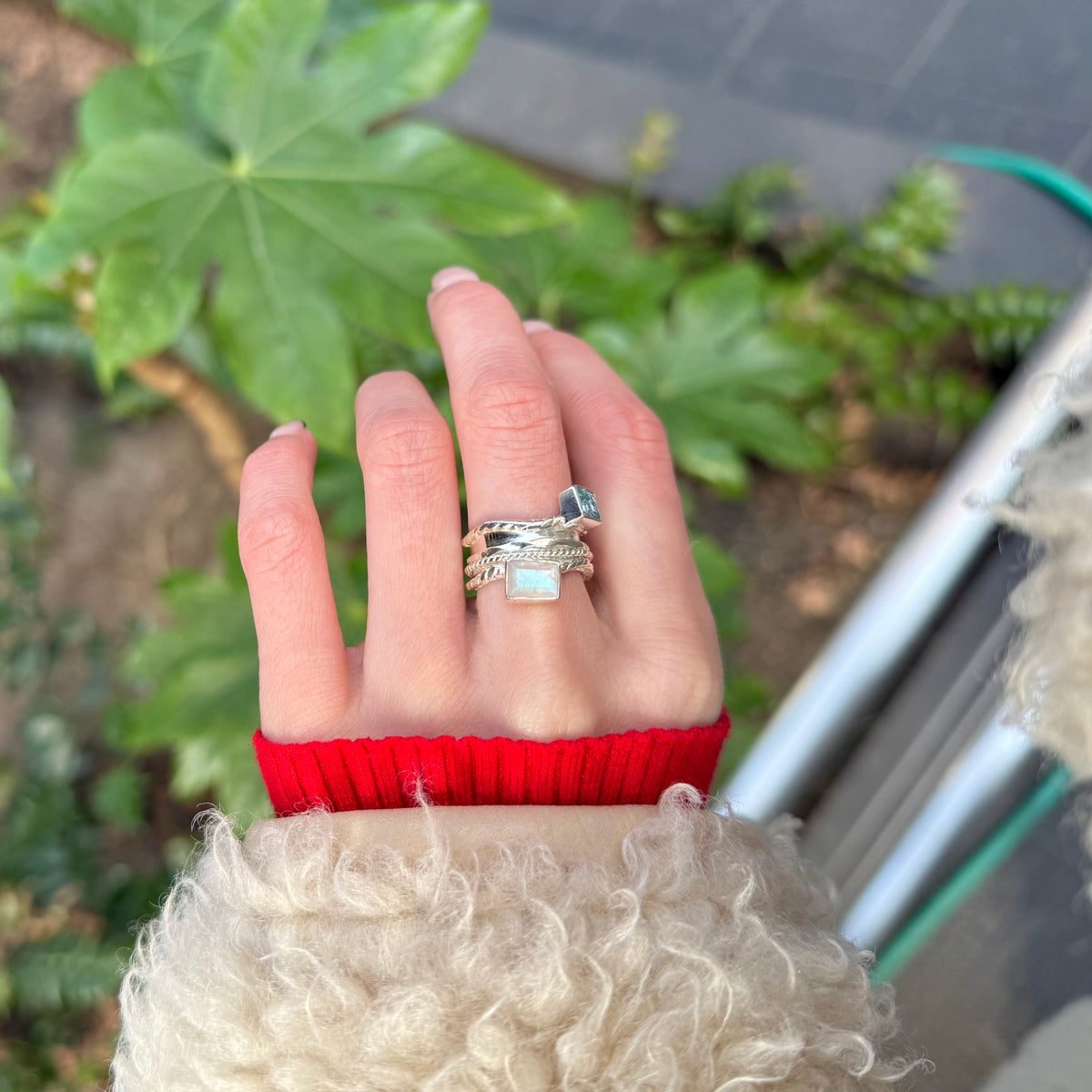 2stone rolling ring – Biju mam