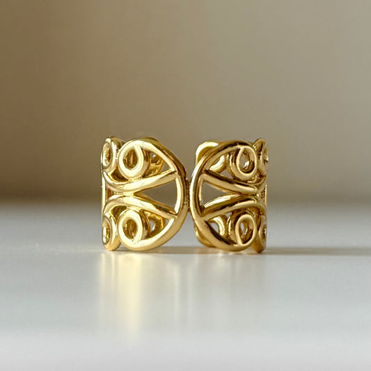 Brass plain ring 16