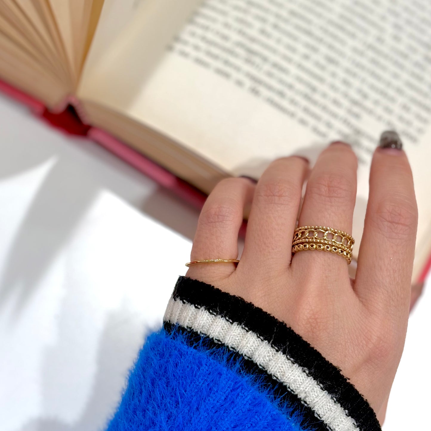 Brass plain ring 43