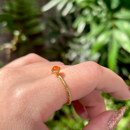 Brass petit ring 65