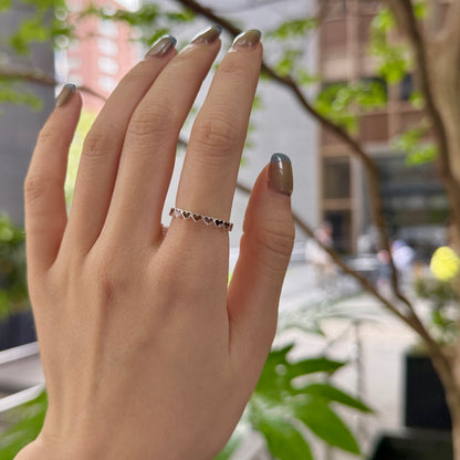 〈渋谷限定〉Heart enamel ring
