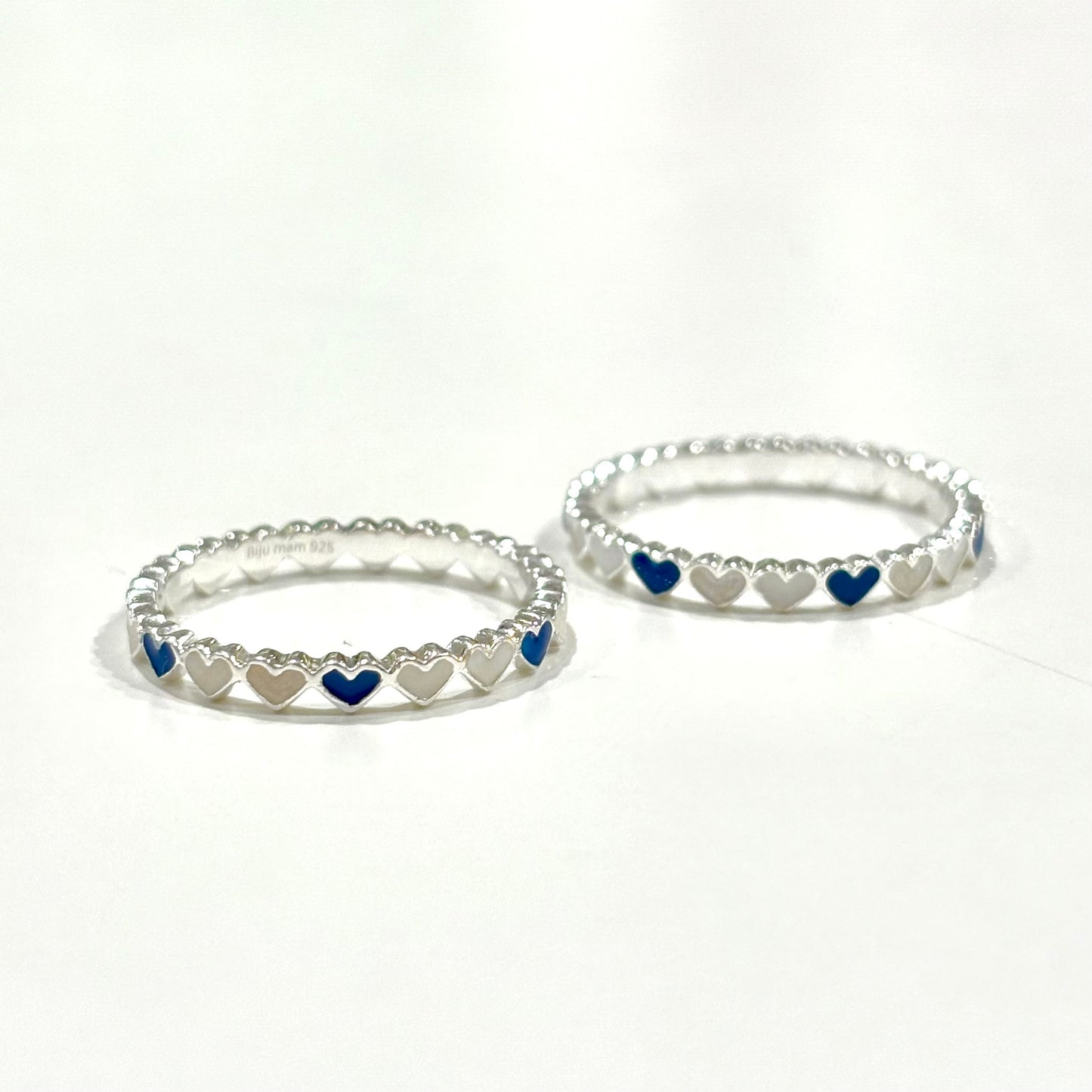 《FUKUOKA limited color》Heart enamel ring 2
