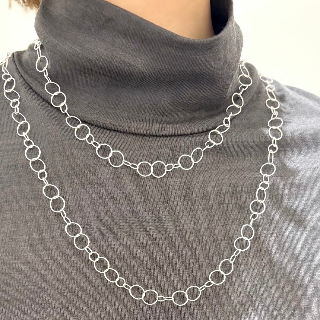 Silver925 chain necklace 56
