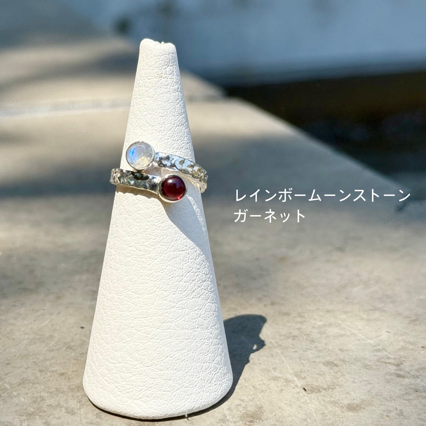 Heart 2stone ring 29