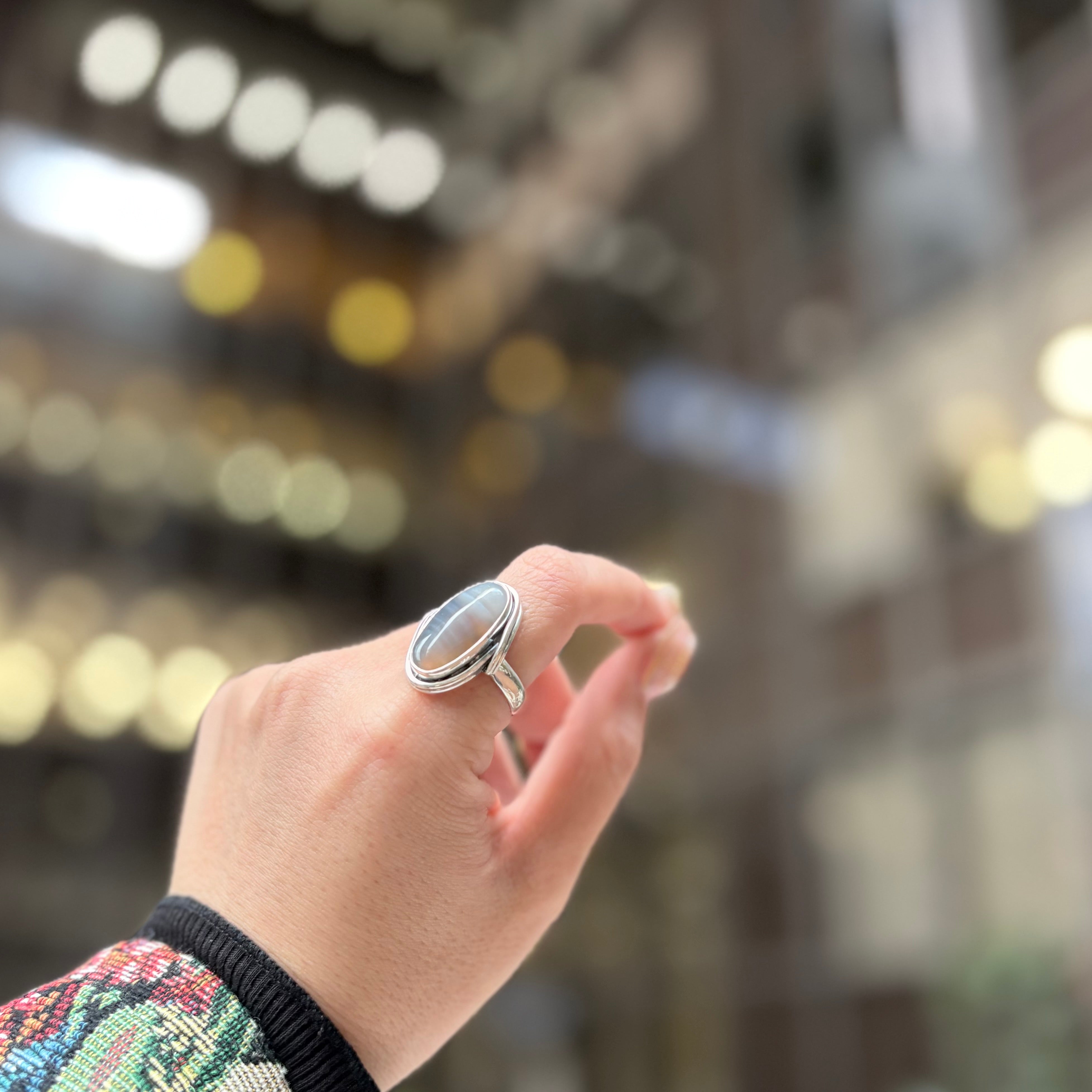 Silver925 design ring 7 – Biju mam