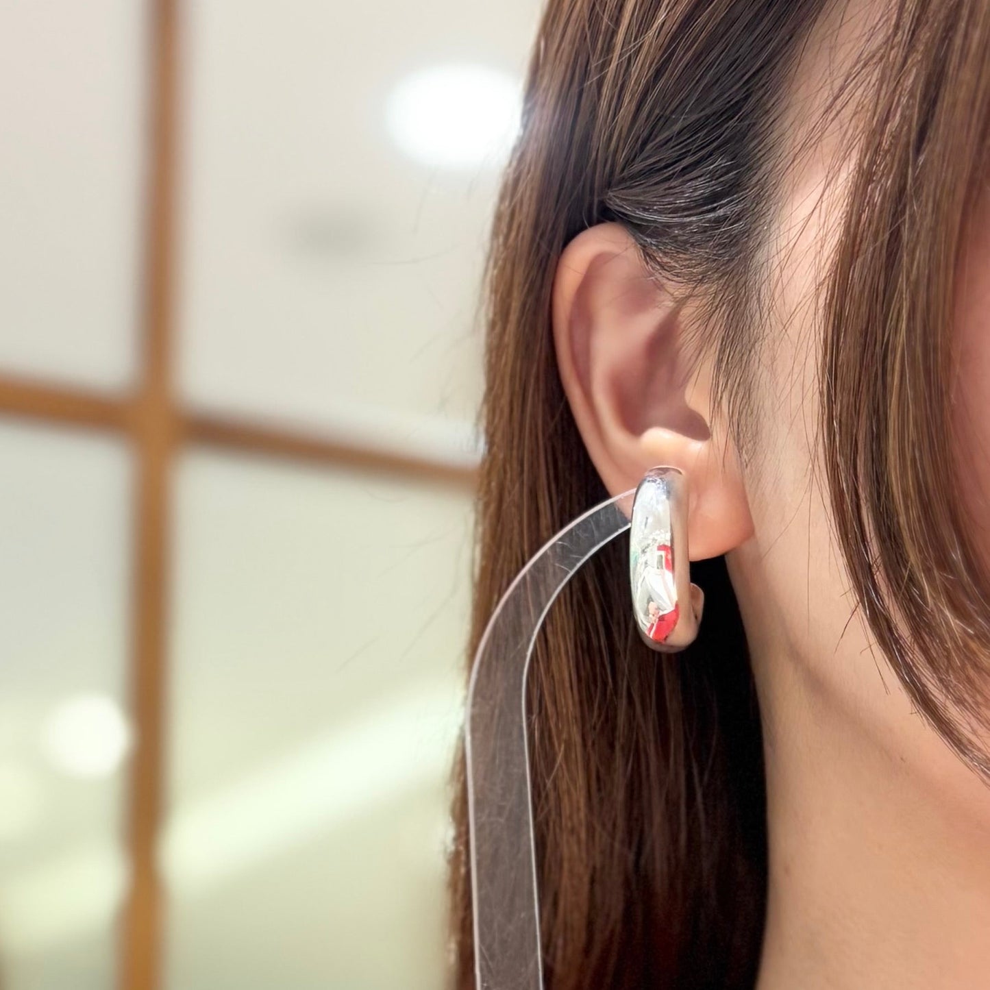 Silver925 hoop pierce 2
