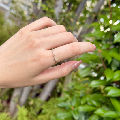 Silver925 wave ring 1