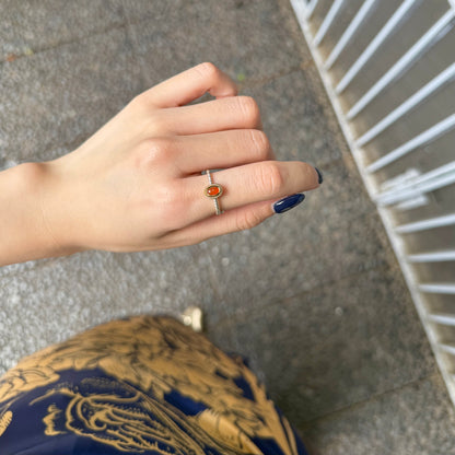 Silver925×Brass petit ring 2