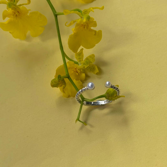 Pearl design ring 6