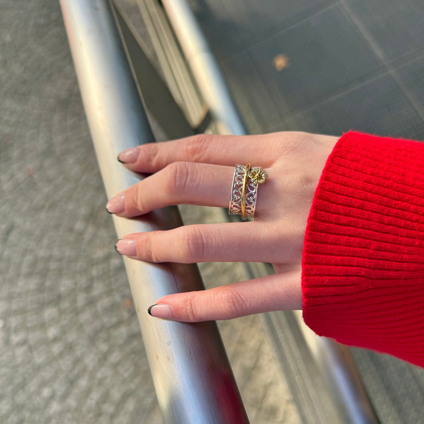 Flower Rolling ring 4